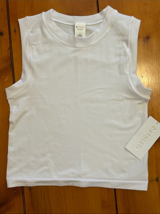 Athleta Tops - Athleta White Renew Seamless Muscle Tank